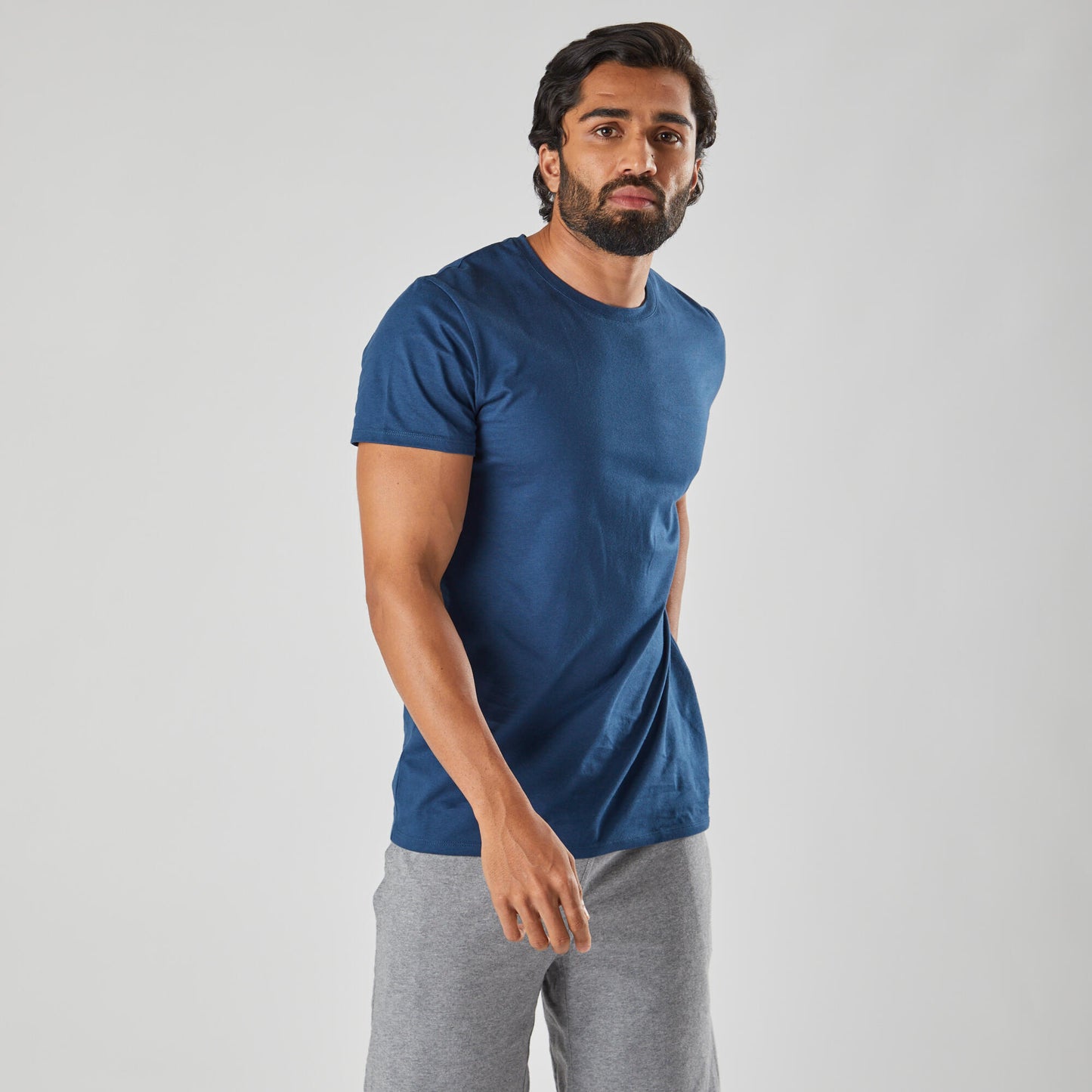 Men's T-Shirt For Gym Cotton Rich 100