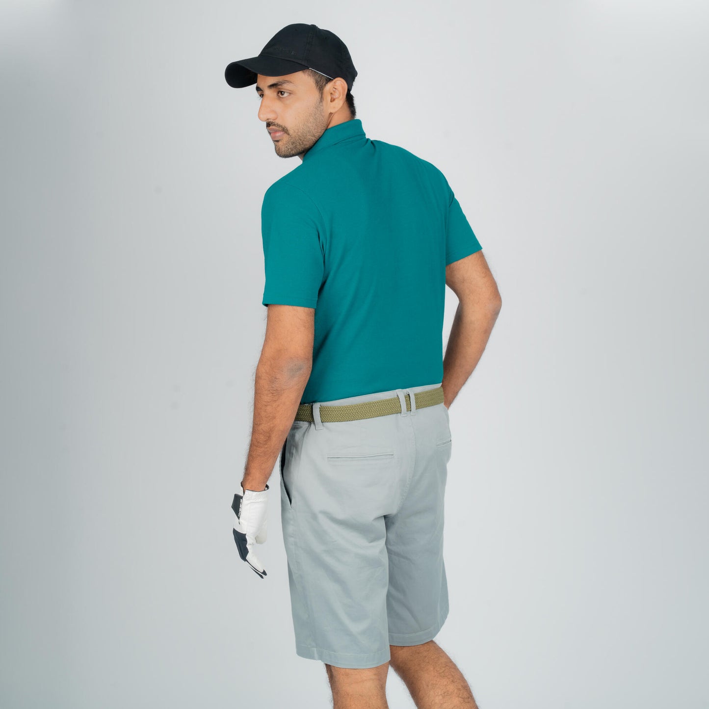 Men's Golf Short-Sleeved Polo Shirt Blue