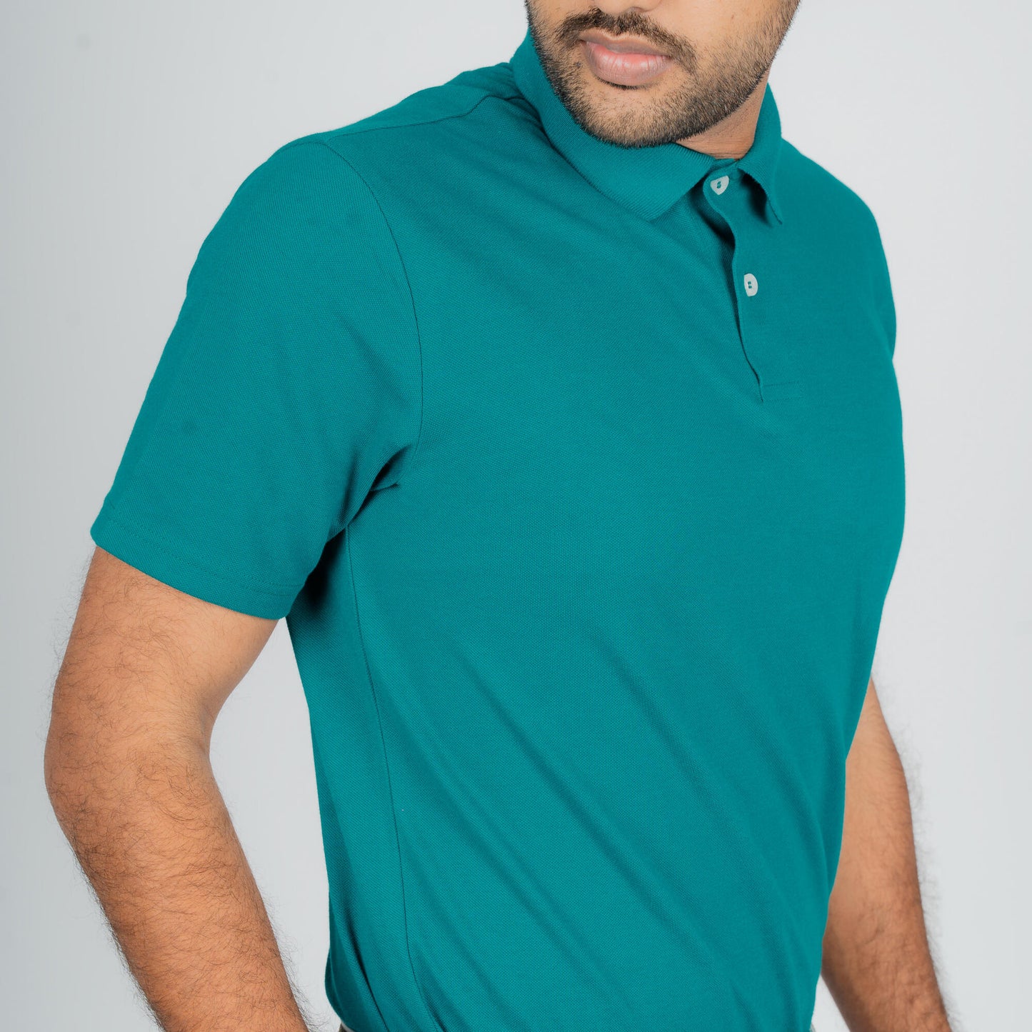 Men's Golf Short-Sleeved Polo Shirt Blue