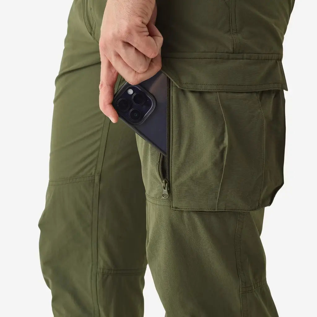 Men Breathable Lightweight Cargo Trousers Pants SG-500 - Green