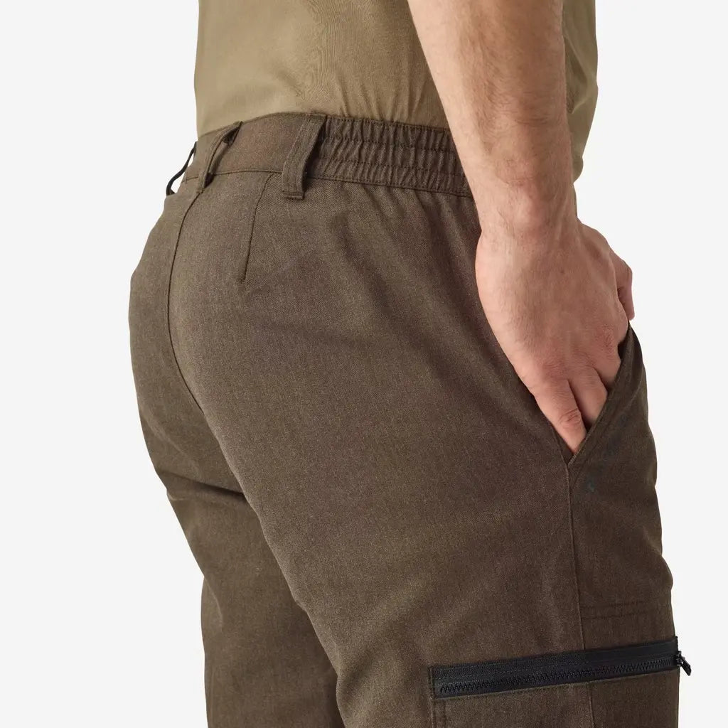 STRONG TROUSERS STEPPE 100 BROWN