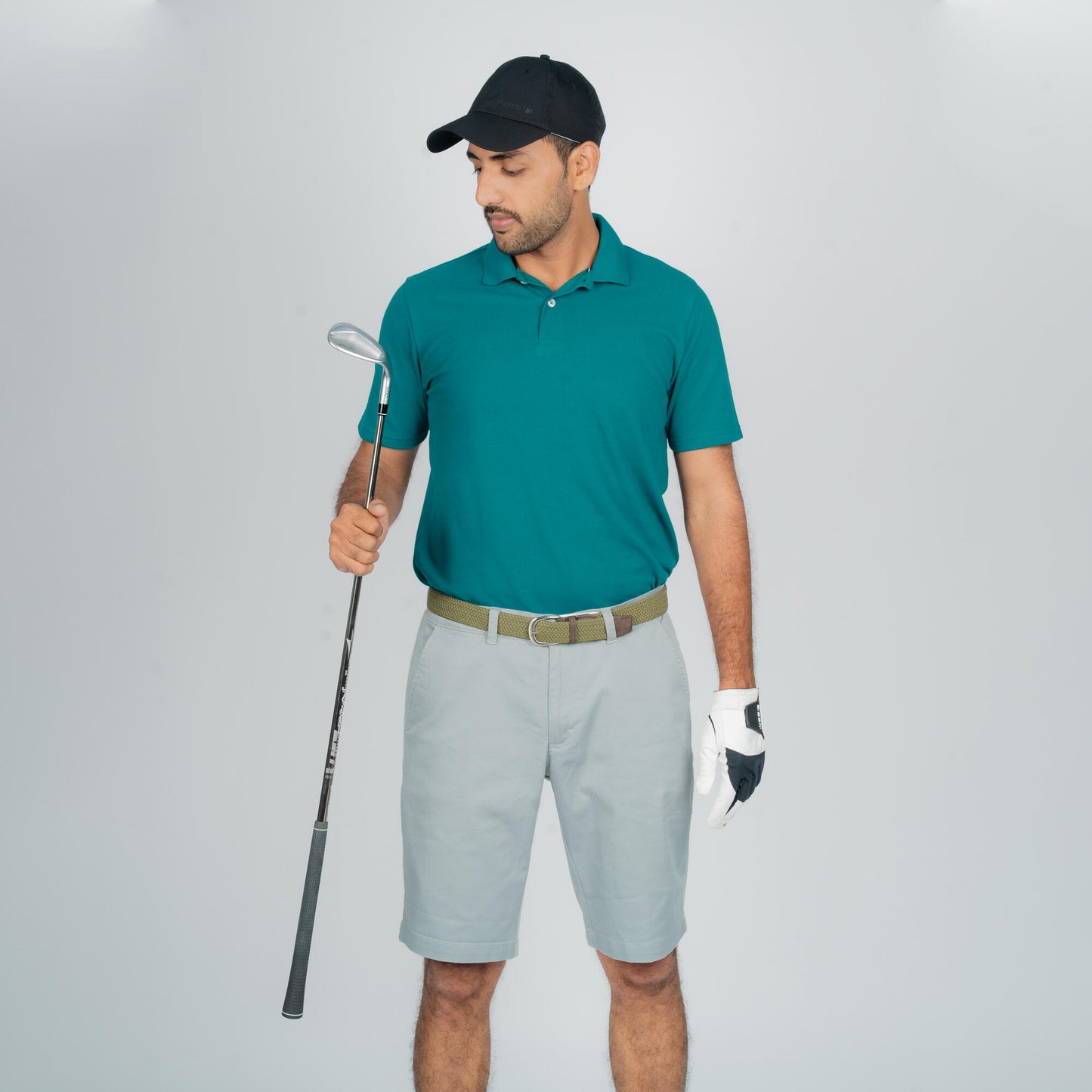 Men's Golf Short-Sleeved Polo Shirt Blue