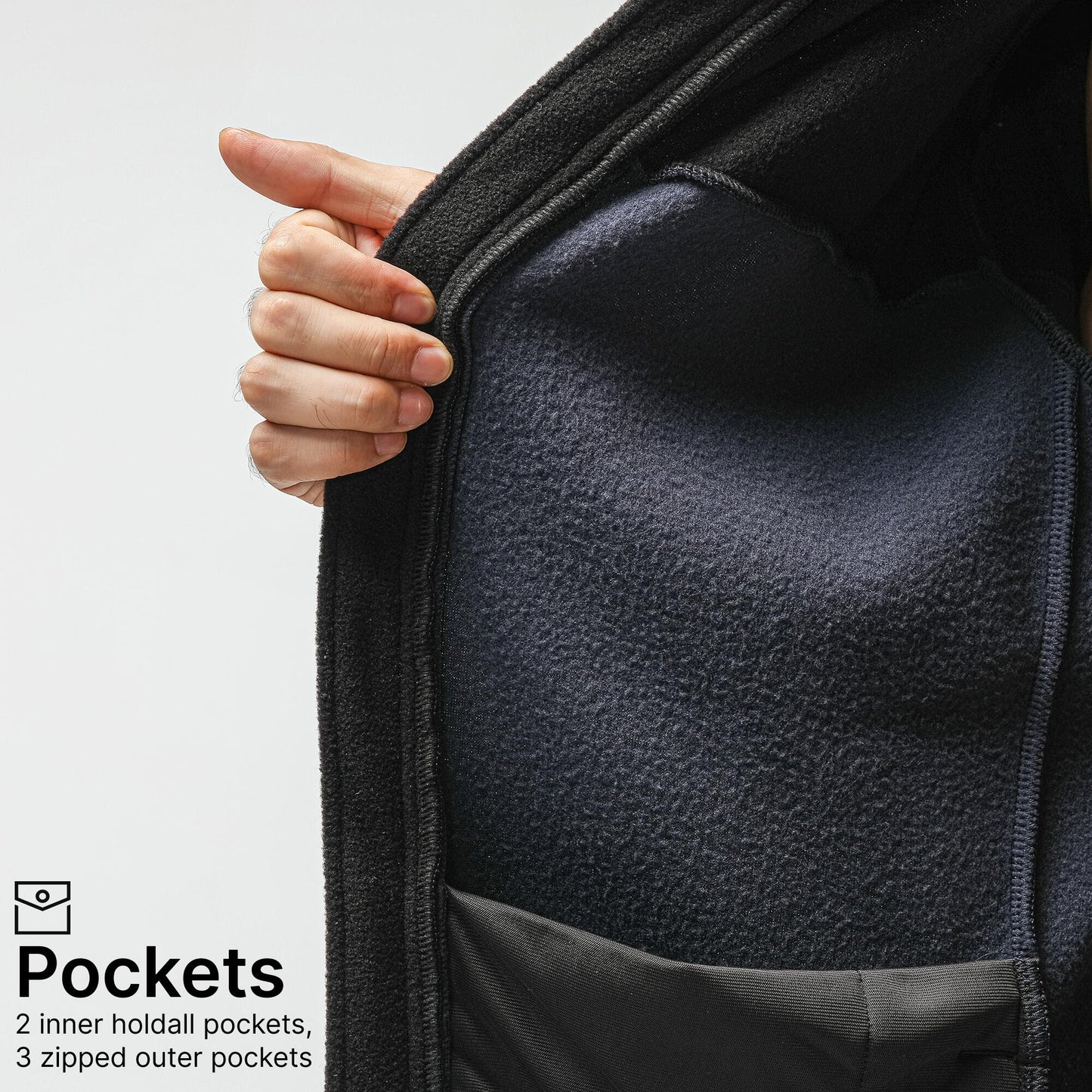 Men Fleece SG500 - Black